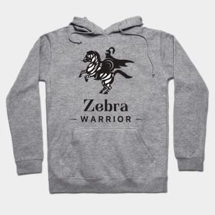 Zebra Warrior | Hypermobile Syndrome | Ehlers-Danlos awareness Hoodie